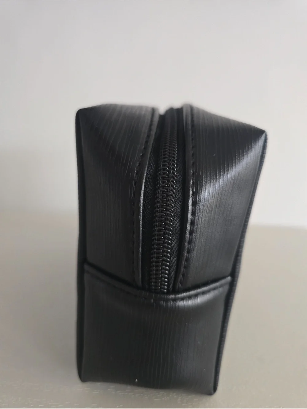 Yves Saint Laurent Black Textured Toiletry Case